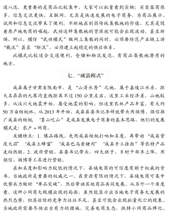 周長青:中國縣域電子商務(wù)的八大模式(圖7)